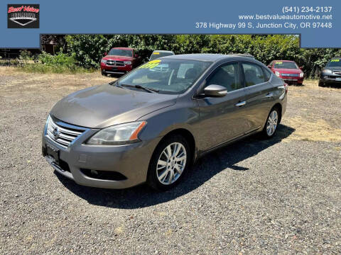 2015 Nissan Sentra for sale at Best Value Automotive in Eugene OR