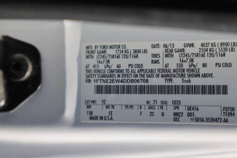 2013 Ford E-Series E-250