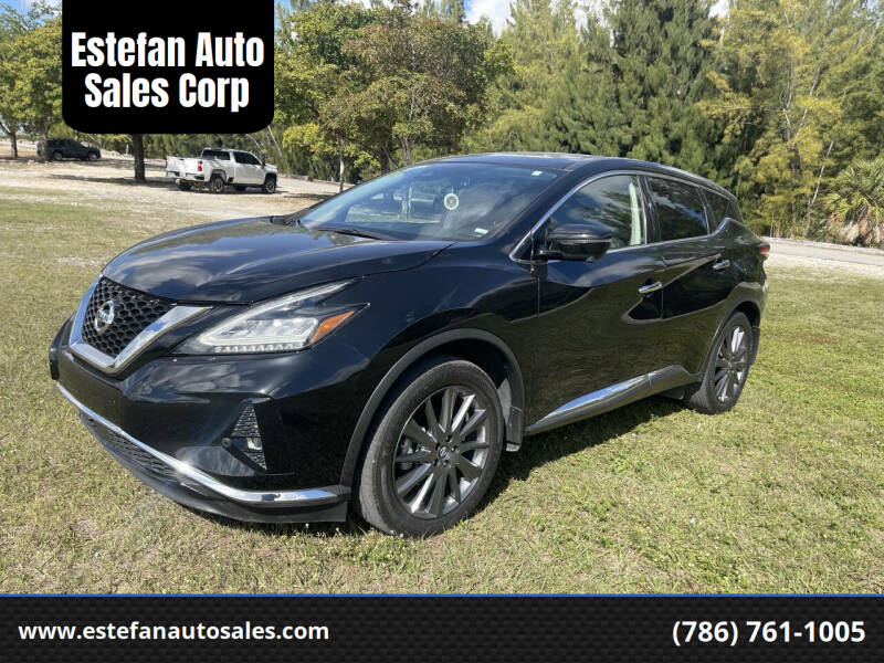 2021 Nissan Murano for sale at Estefan Auto Sales Corp in Hialeah FL