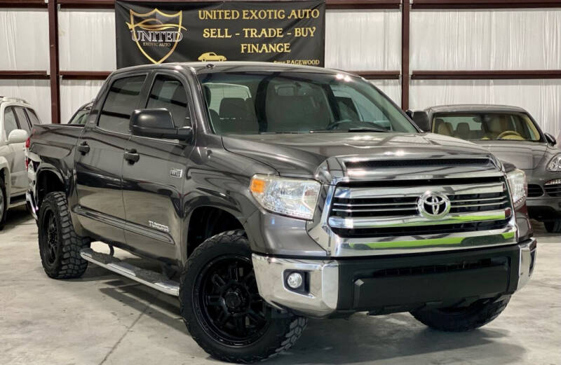 2016 Toyota Tundra for sale at United Exotic Auto in Houston TX