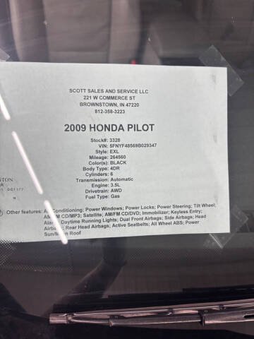 2009 Honda Pilot EX-L