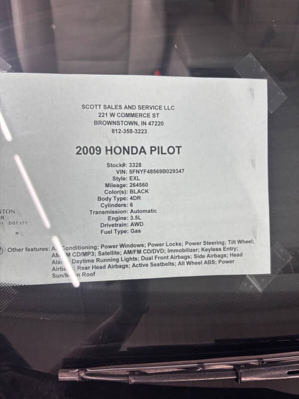 2009 Honda Pilot EX-L