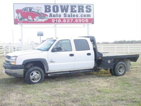2004 Chevrolet Silverado 3500 for sale at BOWERS AUTO SALES in Mounds OK