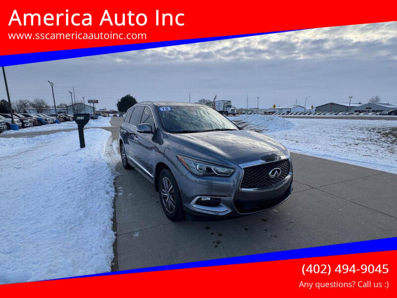 2016 Infiniti QX60 for sale at America Auto Inc in South Sioux City NE