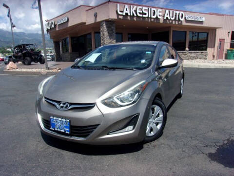 2016 Hyundai Elantra for sale at Lakeside Auto Brokers in Colorado Springs CO