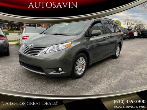 2014 Toyota Sienna for sale at AUTOSAVIN in Villa Park IL