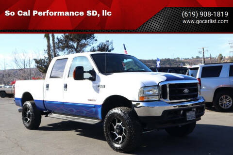 2003 Ford F-350 Super Duty for sale at So Cal Performance SD, llc in San Diego CA