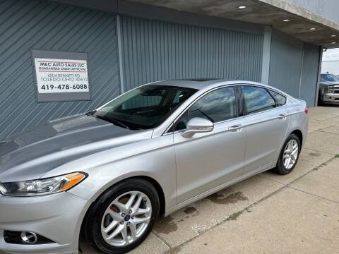 2013 Ford Fusion for sale at M & C Auto Sales in Toledo OH