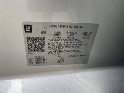 2019 Chevrolet Tahoe LT