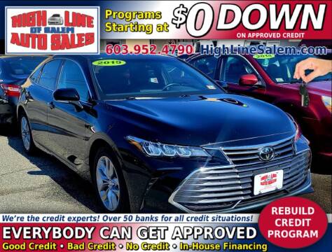 2019 Toyota Avalon for sale at High Line Auto Sales of Salem in Salem NH