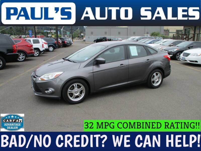 2012 Ford Focus for sale at Paul's Auto Sales in Eugene OR