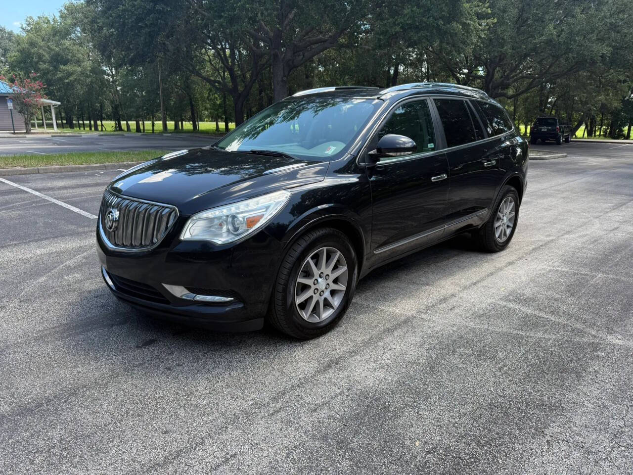 Black 2017 Buick Enclave Leather Leather 4dr Crossover 2