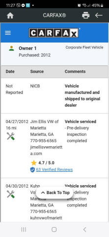 2012 Volkswagen Touareg VR6 Executive