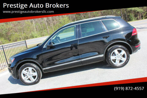 2013 Volkswagen Touareg for sale at Prestige Auto Brokers in Raleigh NC