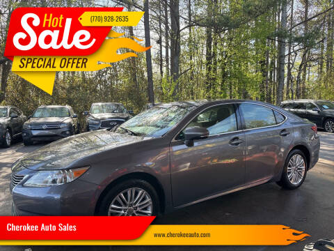 2014 Lexus ES 350 for sale at Cherokee Auto Sales in Acworth GA