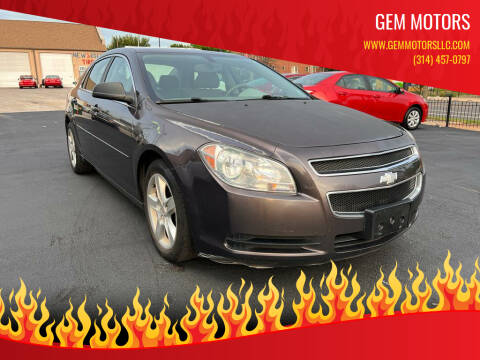 2010 Chevrolet Malibu for sale at Gem Motors in Saint Louis MO