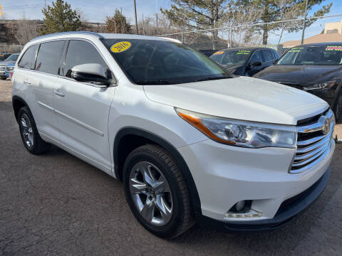 2016 Toyota Highlander for sale at Duke City Auto LLC in Gallup NM
