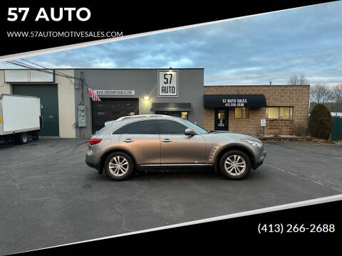 2010 Infiniti FX35 for sale at 57 AUTO in Feeding Hills MA