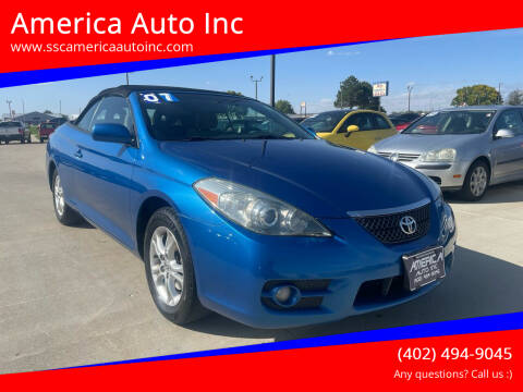 2007 Toyota Camry Solara for sale at America Auto Inc in South Sioux City NE