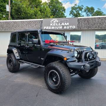 2014 Jeep Wrangler Unlimited for sale at Kellam Premium Auto LLC in Lenoir City TN
