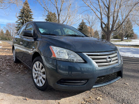 2014 Nissan Sentra for sale at BELOW BOOK AUTO SALES in Idaho Falls ID