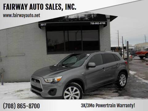 2014 Mitsubishi Outlander Sport for sale at FAIRWAY AUTO SALES, INC. in Melrose Park IL