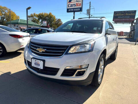 2017 Chevrolet Traverse for sale at Carsko Auto Sales in Bartonville IL