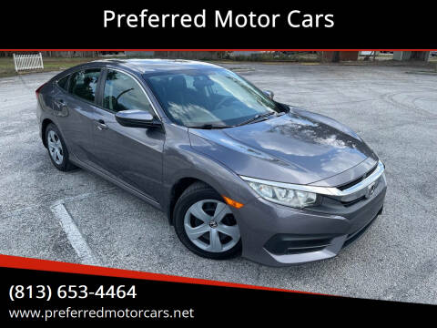 2016 Honda Civic for sale at Preferred Motor Cars in Valrico FL