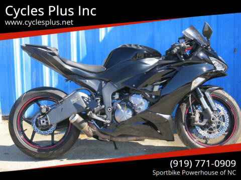 2020 Kawasaki ZX-6R 636 for sale at Cycles Plus Inc in Garner NC