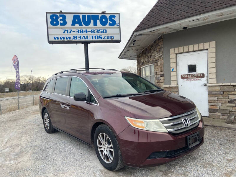 2011 Honda Odyssey for sale at 83 Autos LLC in York PA