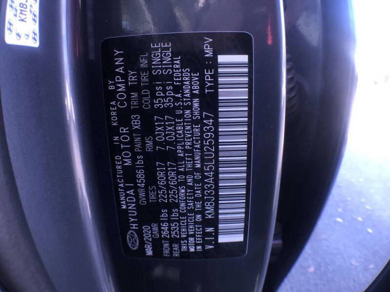 2020 Hyundai Tucson Value