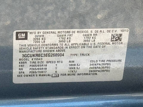 2014 Chevrolet Silverado 1500 LT Z71