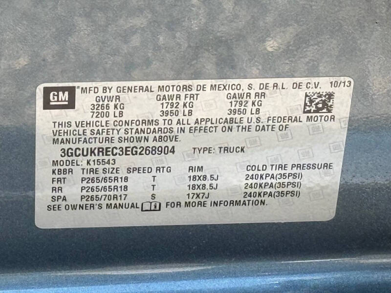 2014 Chevrolet Silverado 1500 LT Z71