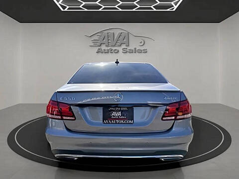 2014 Mercedes-Benz E-Class E 550 4MATIC