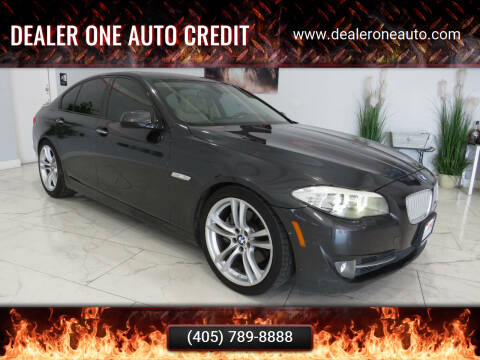 2011 BMW 5 Series for sale at Dealer One Auto Credit in Oklahoma City OK