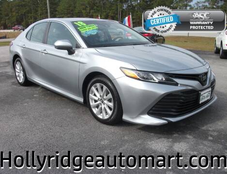 2018 Toyota Camry for sale at Holly Ridge Auto Mart in Holly Ridge NC