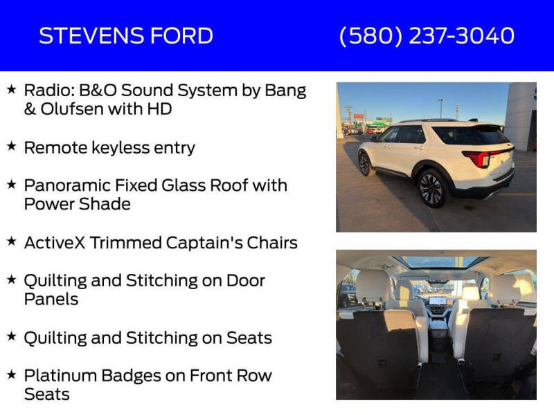 2026 Ford Explorer Platinum
