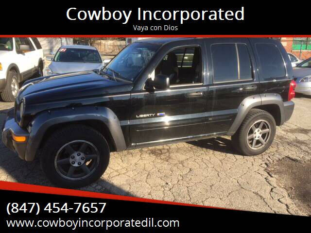 2003 Jeep Liberty for sale at Cowboy Incorporated in Waukegan IL