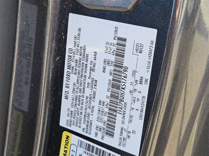 2019 Ford Mustang EcoBoost