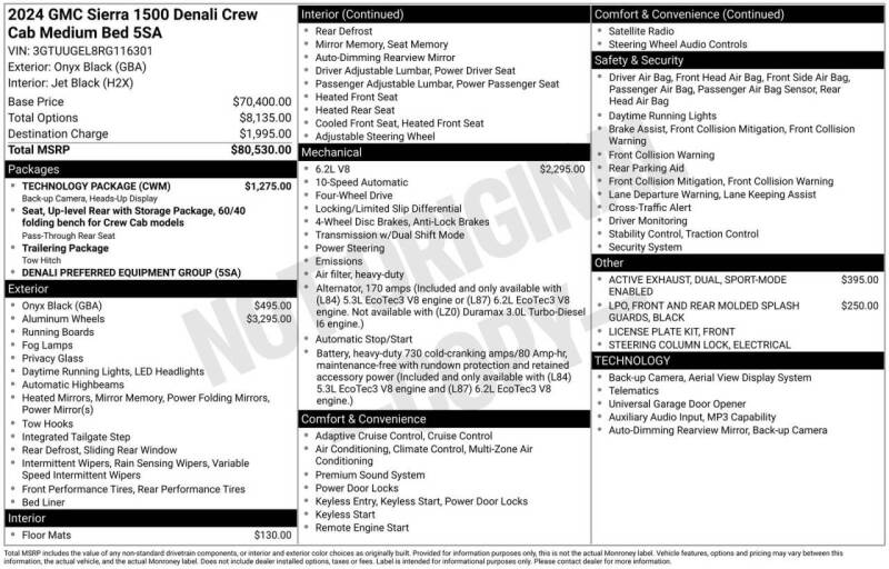 2024 GMC Sierra 1500