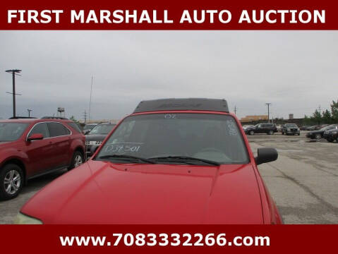 2002 Ford Escape for sale at First Marshall Auto Auction in Harvey IL