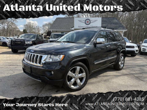 2011 Jeep Grand Cherokee for sale at Atlanta United Motors in Jefferson GA