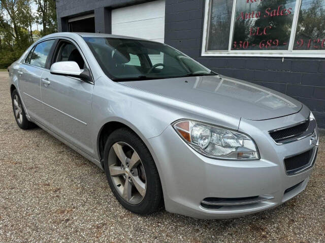 2011 Chevrolet Malibu for sale at ROUTE 8 AUTO SALES LLC in Peninsula, OH