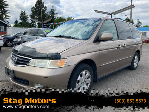 2003 Honda Odyssey for sale at Stag Motors in Portland OR