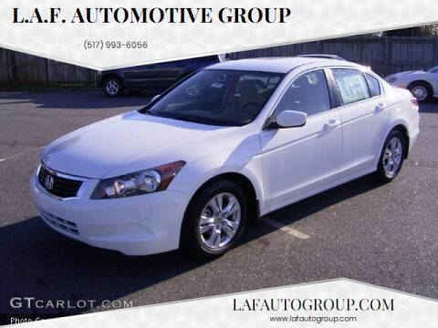 2010 Honda Accord for sale at L.A.F. Automotive Group in Lansing MI