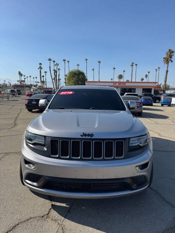 2016 Jeep Grand Cherokee for sale at GTZ Motorz in Indio CA