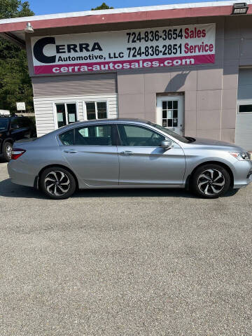 2016 Honda Accord for sale at Cerra Automotive LLC in Greensburg PA