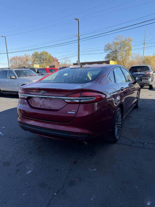 2018 Ford Fusion SE