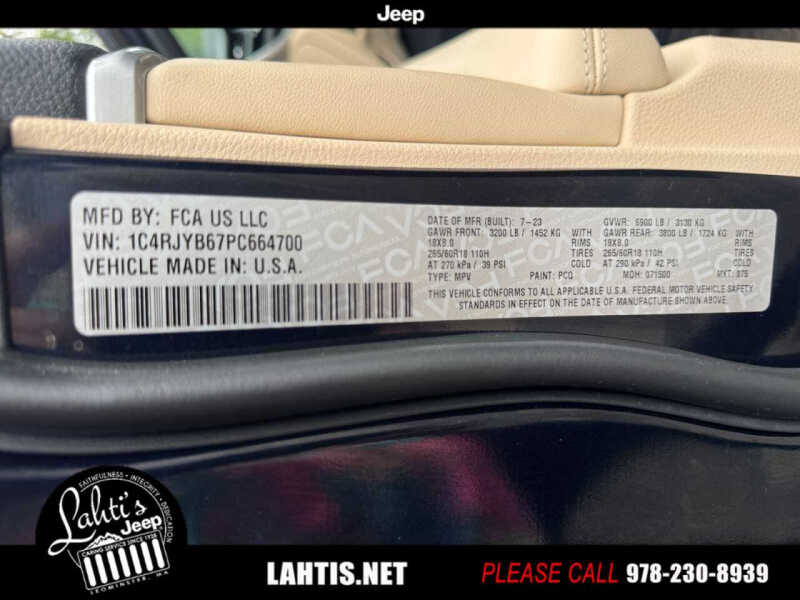 2023 Jeep Grand Cherokee