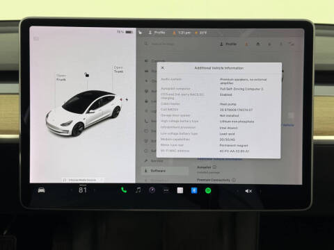 2021 Tesla Model 3 Standard Range Plus